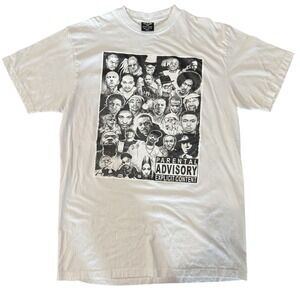 Vintage Y2K Rap Legends T Shirt 3XL White Biggie Tupac Snoop Hip Hop Bootleg